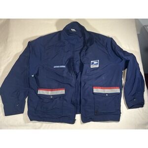 Vintage USPS Letter Carrier Jacket Sz XL USA Made Windbreaker